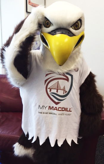 MacDill Mascot, Mac the Eagle