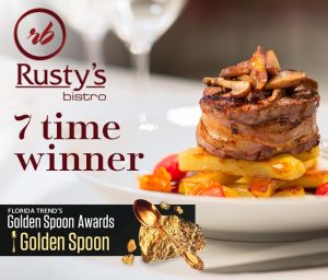 Rusty's Bistro 7 Time Golden Spoon Winner