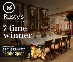 Rusty's Bistro 7 Time Golden Spoon Winner