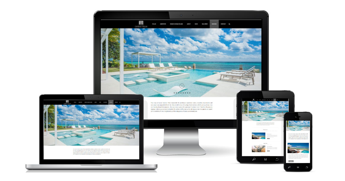 Luxury Cayman Villas Website