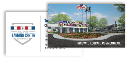 Military Learning Center Tampa Bay Business Card