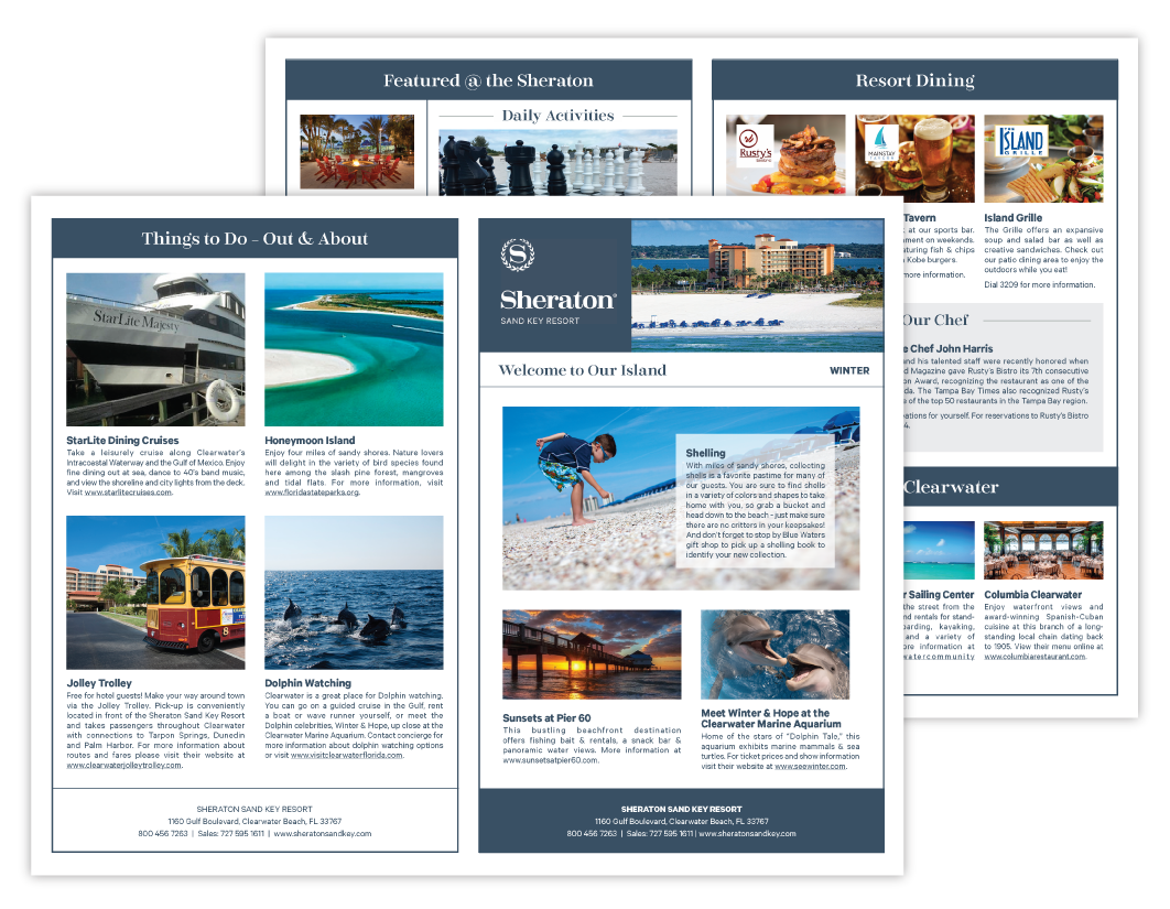 Sheraton Sand Key Newsletter