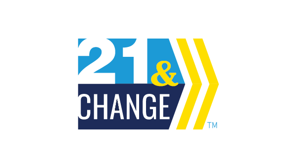 21 and Change Logo