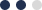 Two navy dots followed by gray dots, a loading indicator