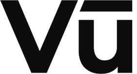 Vu logo in black