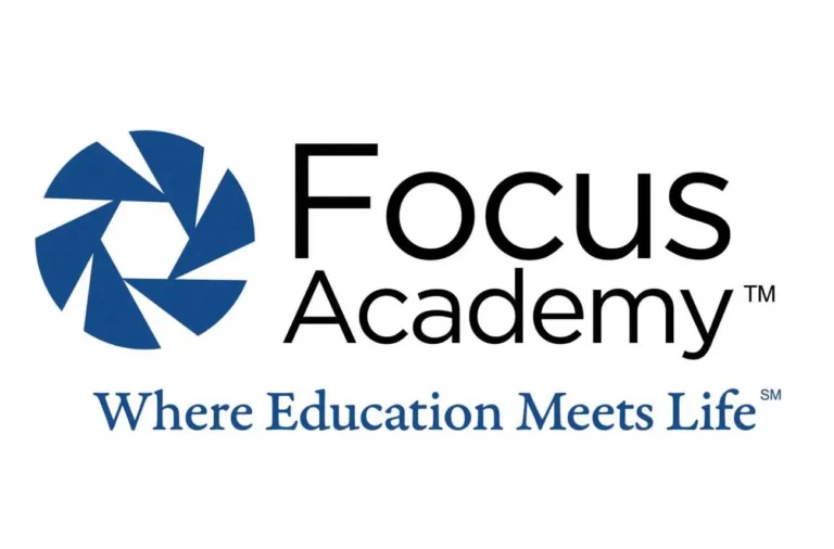 Focus Academy logo, Where Education Meets Life