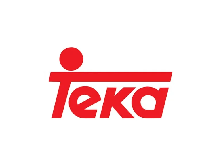Teka logo in red