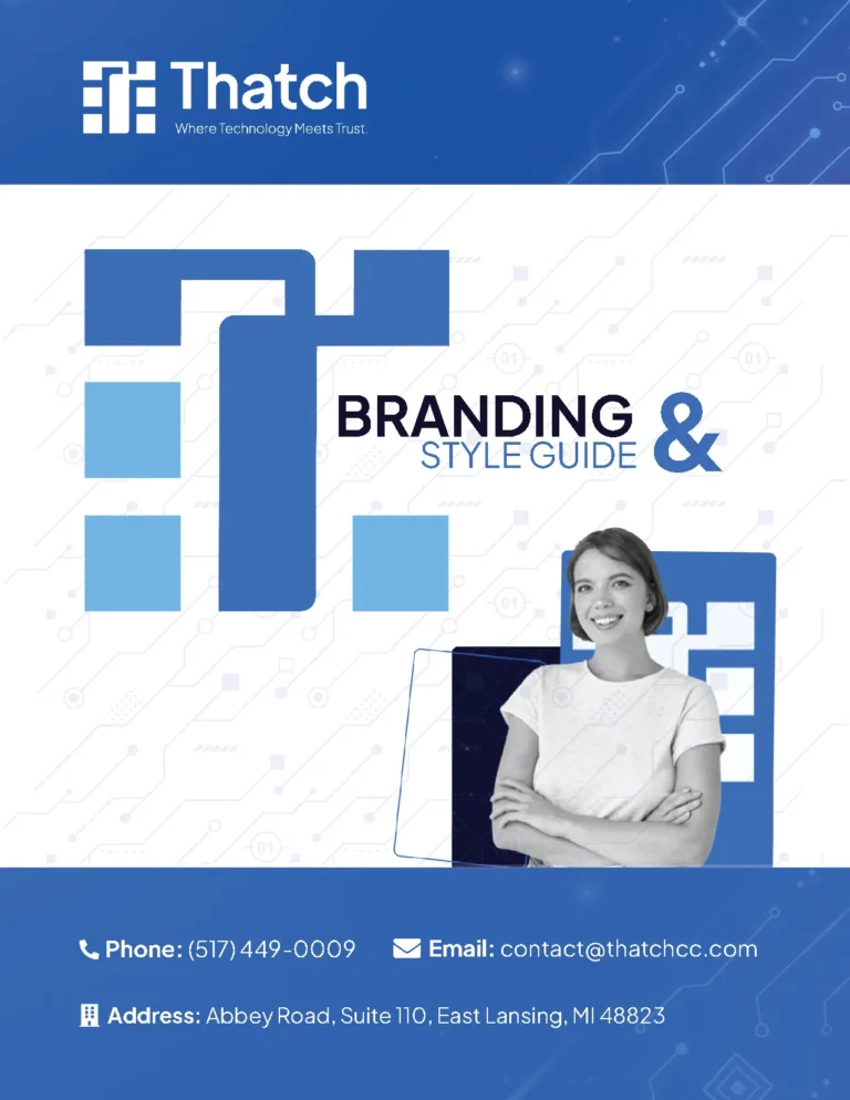 Thatch Branding & Style Guide cover