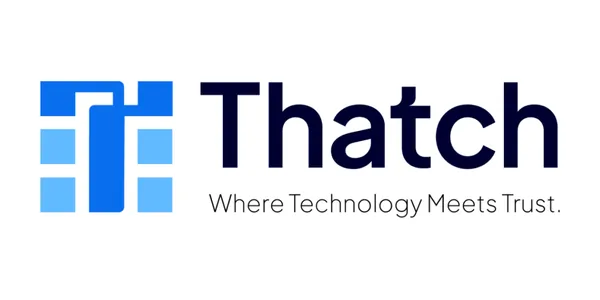Thatch logo, Where Technology Meets Trust