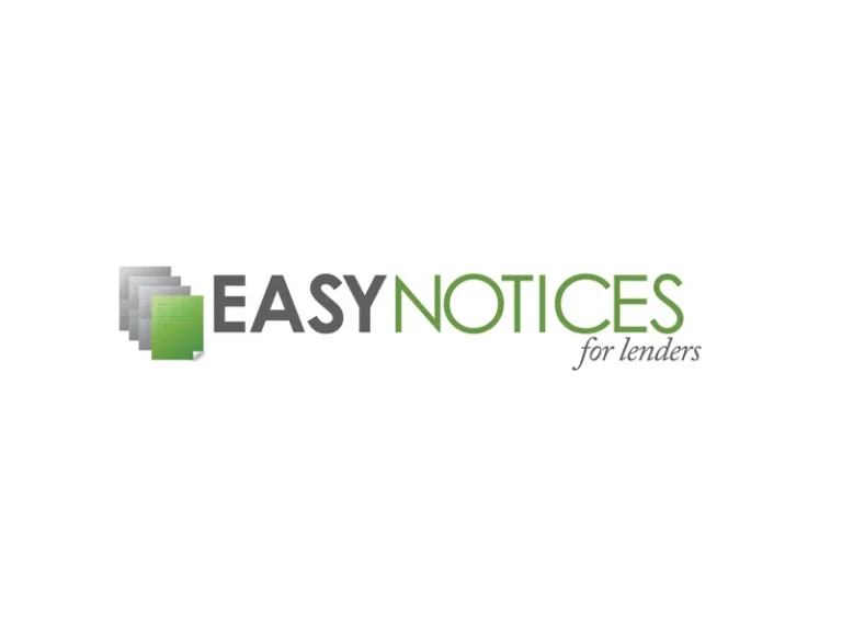 Easy Notices for lenders logo