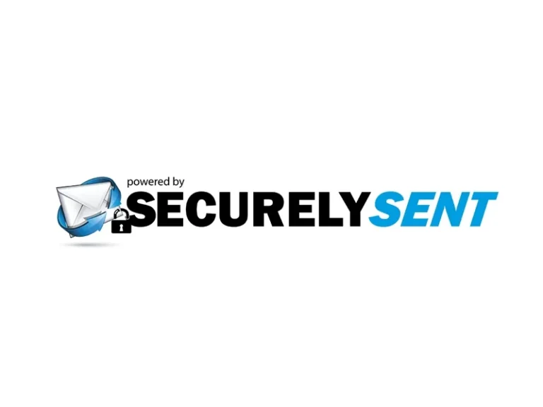 Securely Sent logo, powered by