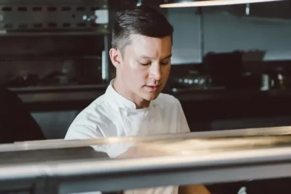 Jeffrey Jew cooking in the Stillwaters Tavern kitchen on Beach Drive in St. Petersburg
